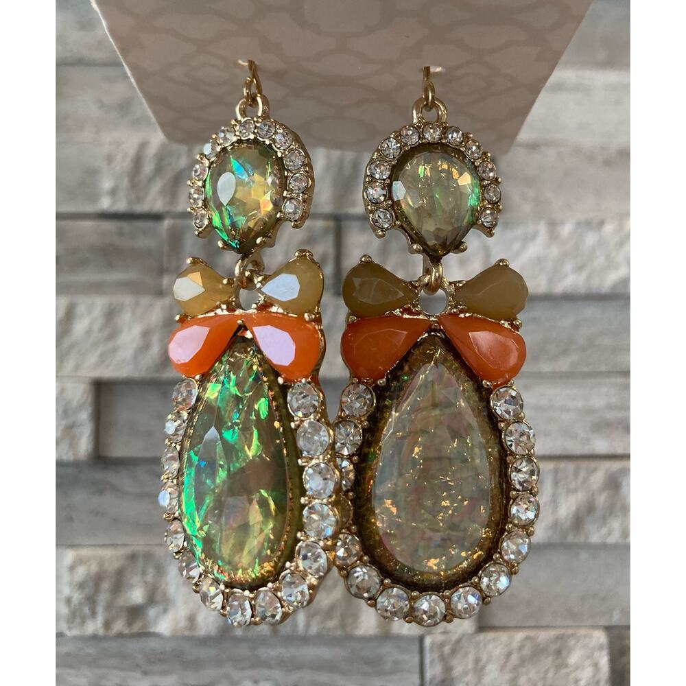 Stony Earrings Iridescent